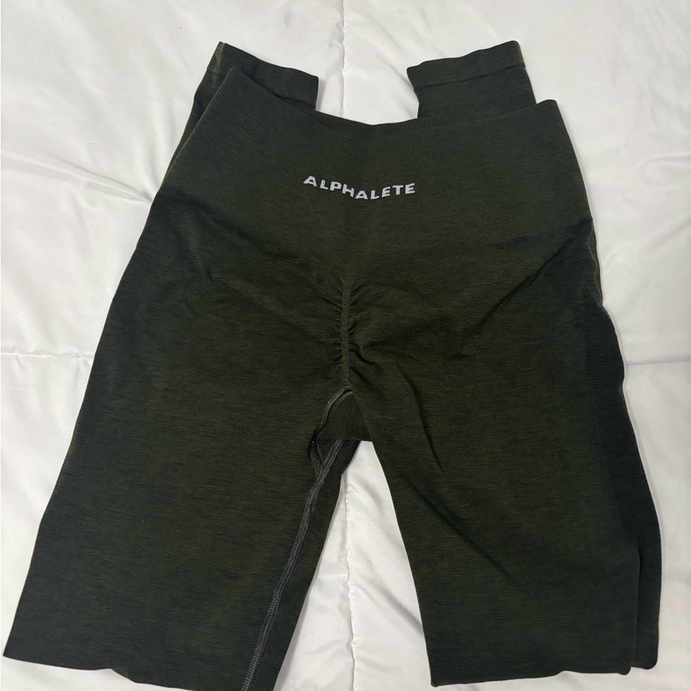 Alphalete Dark Green Leggings